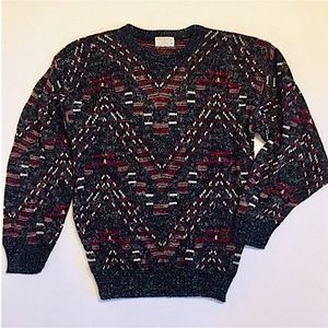 Vintage Honneywell & Todd Multi Woven Sweater